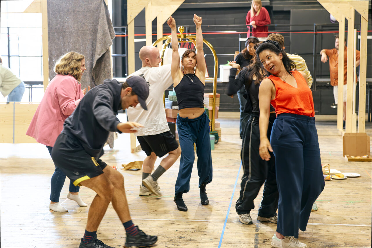 The Cast of ENO’s Cinderella (La Cenerentola) 2025, Rehearsal Images © Mark Douet