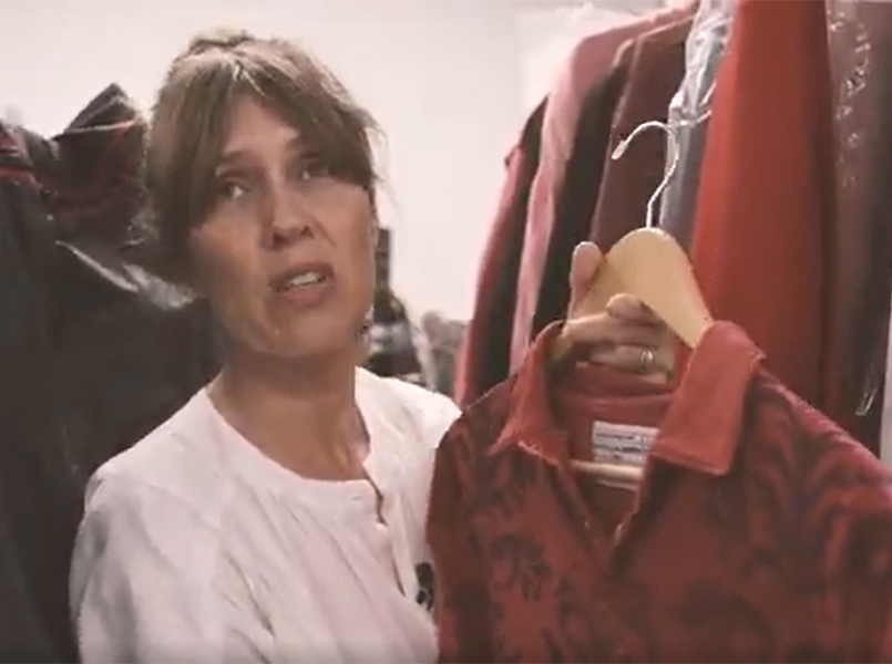 Watch a video Cinderella's Costume Designer Sussie Juhlin-Wallén