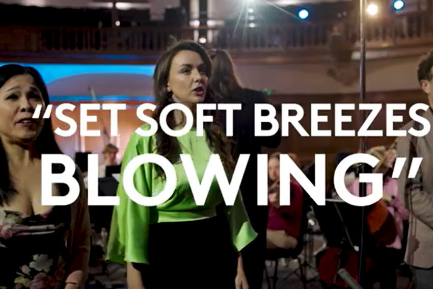 Watch Set Soft Breezes Blowing (Soave sia il vento) from Mozart's Così fan tutte sung by Eri Nakamura (Fiordiligi), Anna Elizabeth Cooper (Dorabella) and Charles Rice (Don Alfonso) with the Orchestra of ENO conducted by Tess Jackson.