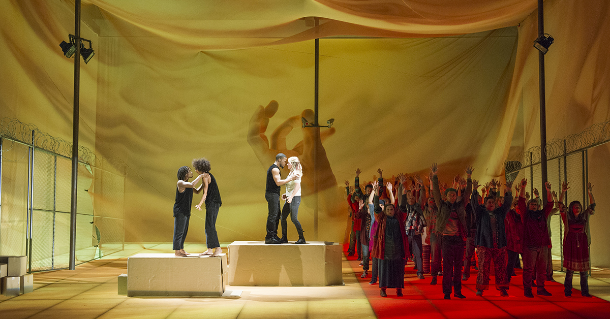 ENO's Cast in The Gospel According to the Other Mary (c) Richard Hubert