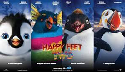 Poster of the Film Happy Feet Two