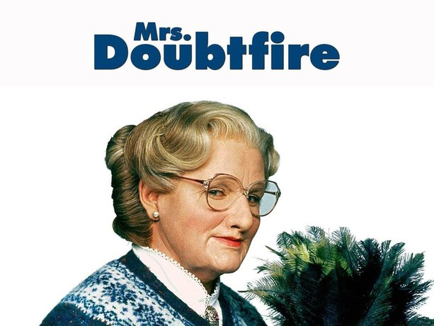 Film image from Mrs Doubtfire
