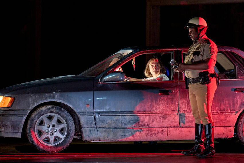 Christine Rice, Zwakele Tshabalala, ENO’s Dead Man Walking 2025 © Manuel Harlan 