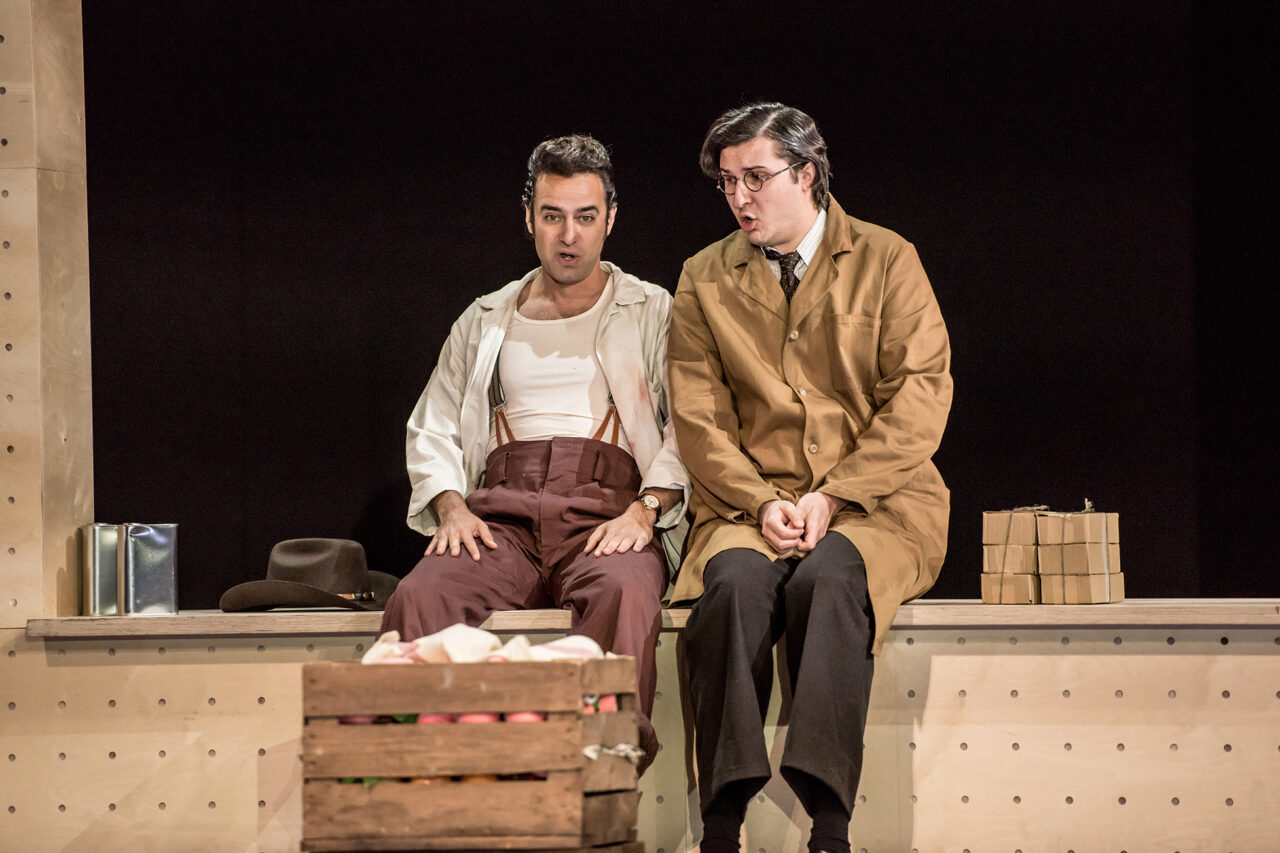 Dan D'Souza, Caspar Singh, ENO’s Albert Herring 2025 © Genevieve Girling