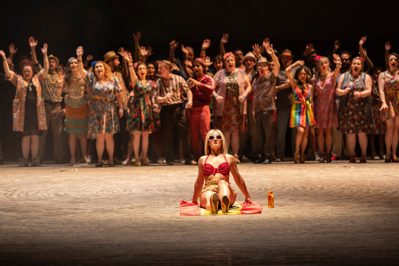The Cast of ENO’s Carmen 2025 © Ellie Kurttz