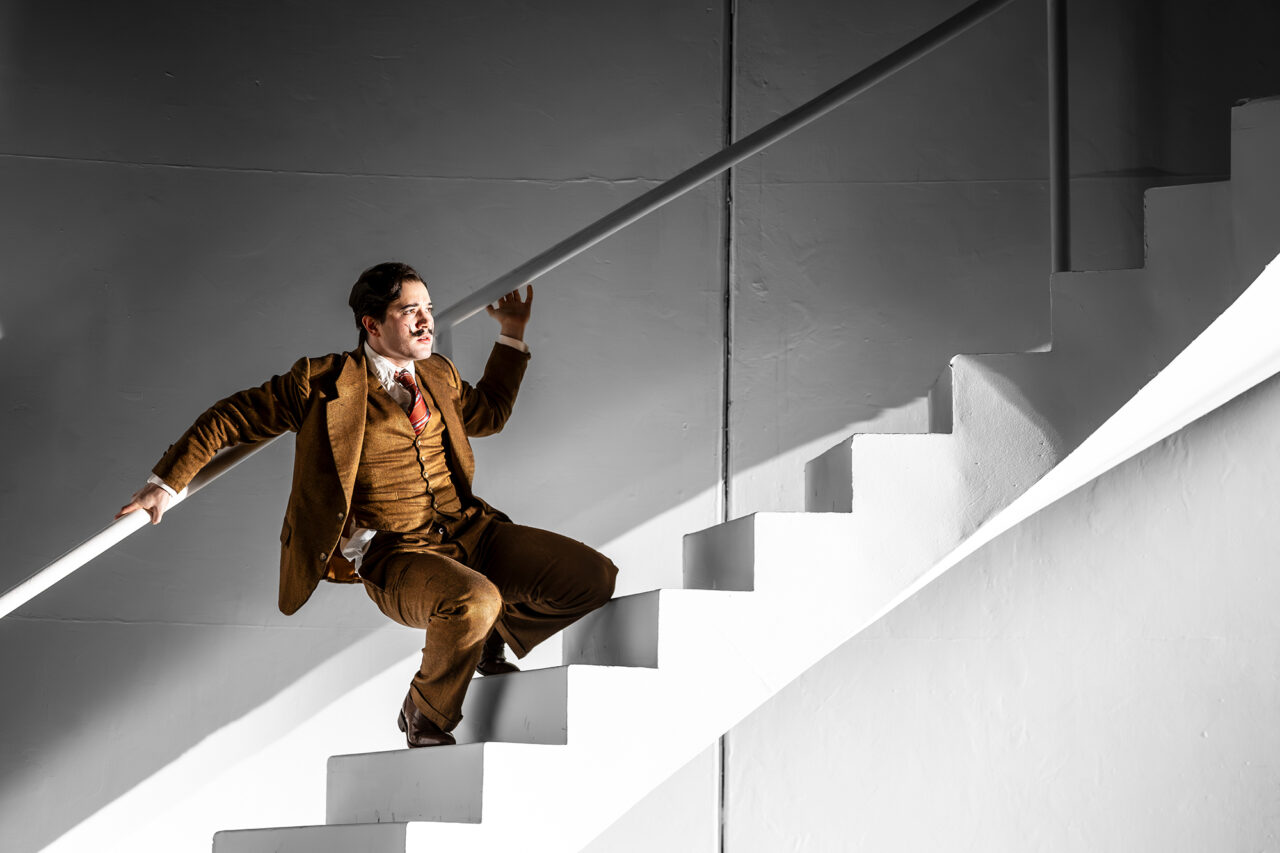 Jake Ingbar, ENO’s Partenope 2025 © Lloyd Winters