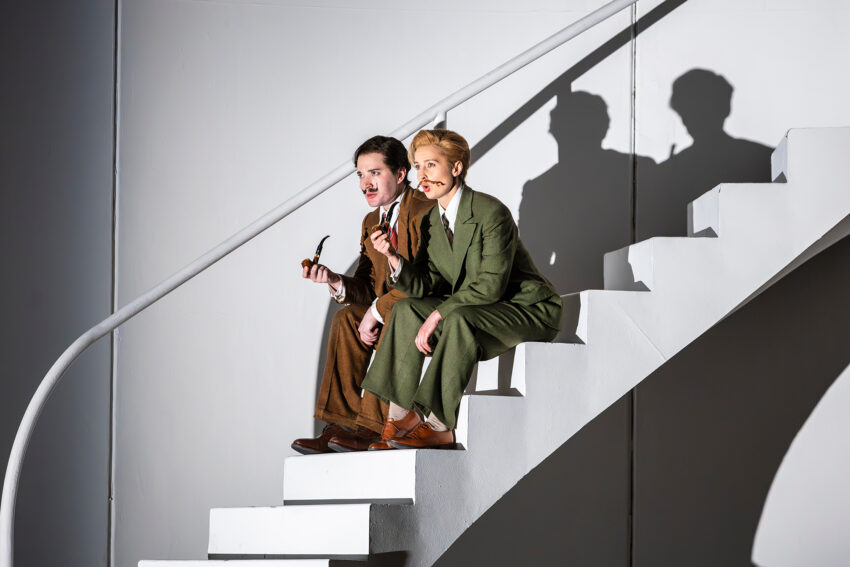 Jake Ingbar, Katie Bray, ENO’s Partenope 2025 © Lloyd Winters