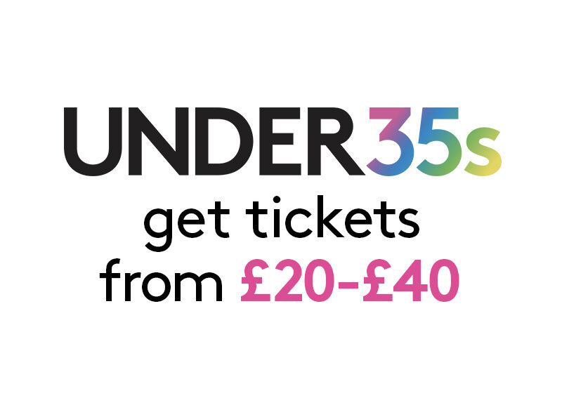 Get tickets priced between £20-£40 across the auditorium