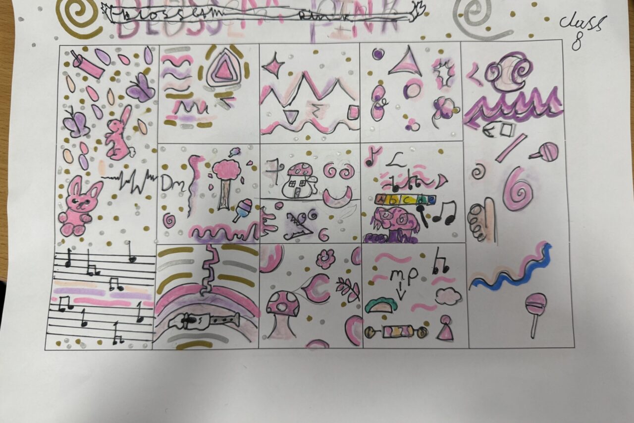 Hillborough Junior School - Class 8 graphic score