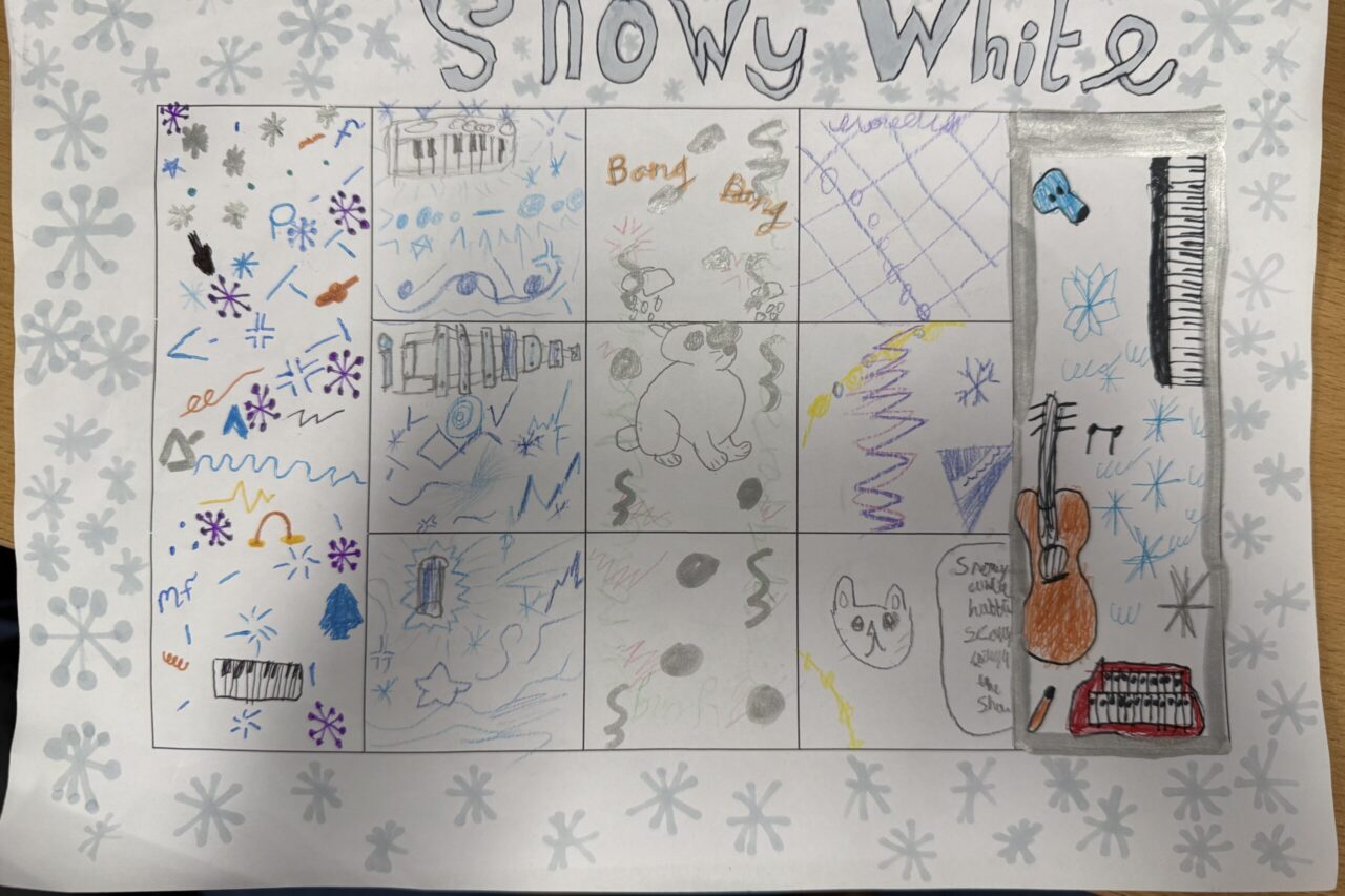 Hillborough Junior School - Class 9 graphic score