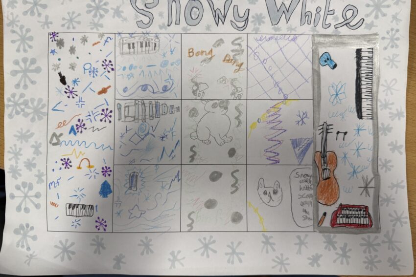 Hillborough Junior School - Class 9 graphic score