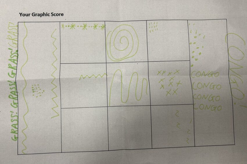 Heathfield Primary School - Year 3 graphic score