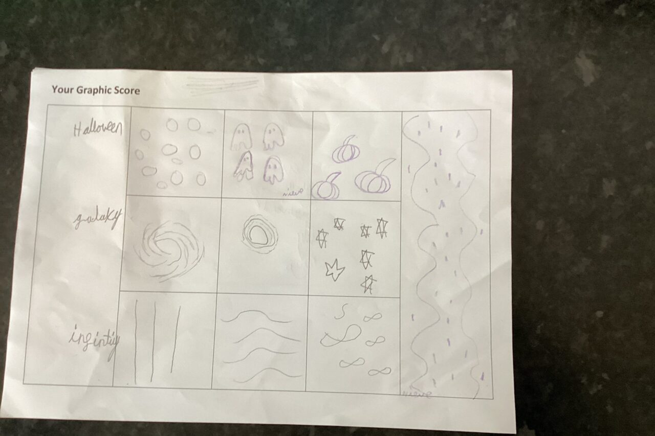 Kearsley West Primary School - Year 6 graphic score