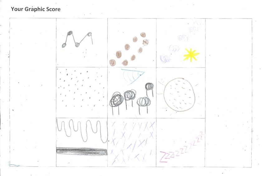 Ecclesbourne Primary School - Mars Class graphic score