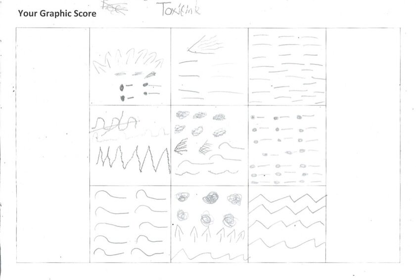 Ecclesbourne Primary School - Saturn Class graphic score