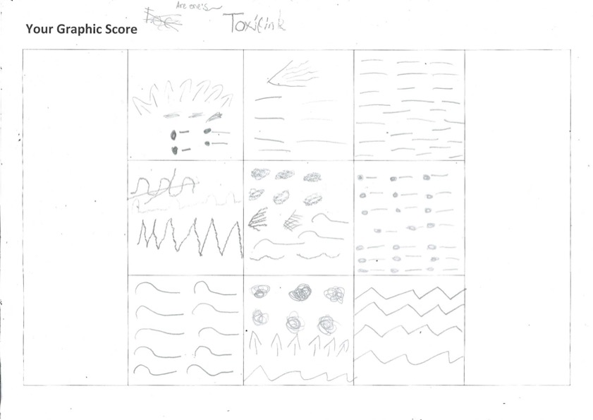 Ecclesbourne Primary School - Saturn Class graphic score