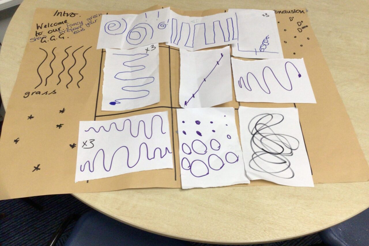 St Anne's RC Primary School - Year 5 graphic score