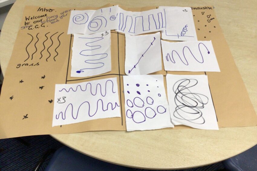 St Anne's RC Primary School - Year 5 graphic score