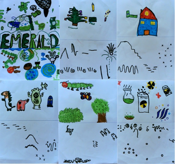William Austin Junior School - Hokusai Class graphic score