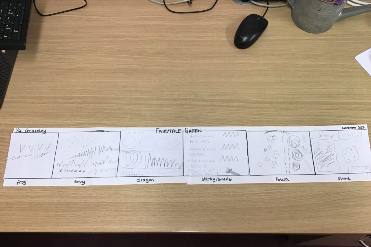 Grazeley CE Primary - Birch Class graphic score