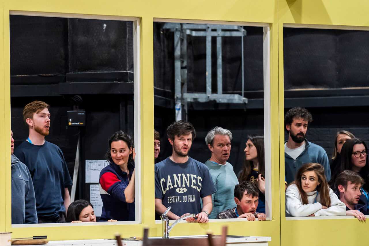 Rehearsal Images: Kantos Chamber Choir, ENO’s Angel’s Bone 2026 © Tristram Kenton