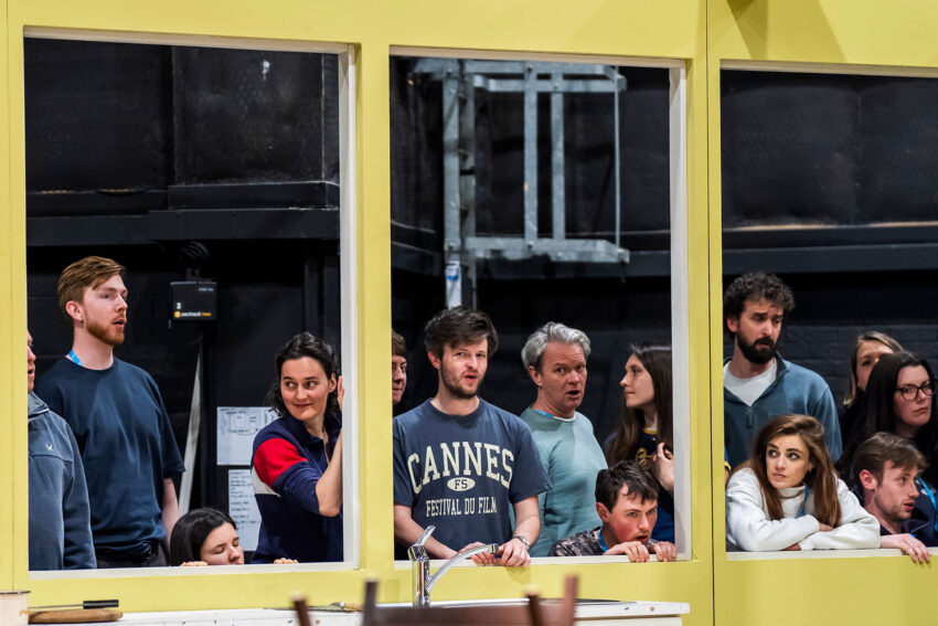 Rehearsal Images: Kantos Chamber Choir, ENO’s Angel’s Bone 2026 © Tristram Kenton