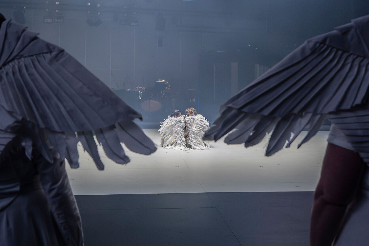 Mariam Wallentin, Matthew McKinney, ENO’s Angel’s Bone at Aviva Studios, May 2026 © Ellie Kurttz